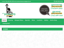 Tablet Screenshot of boulevardrestaurants.com